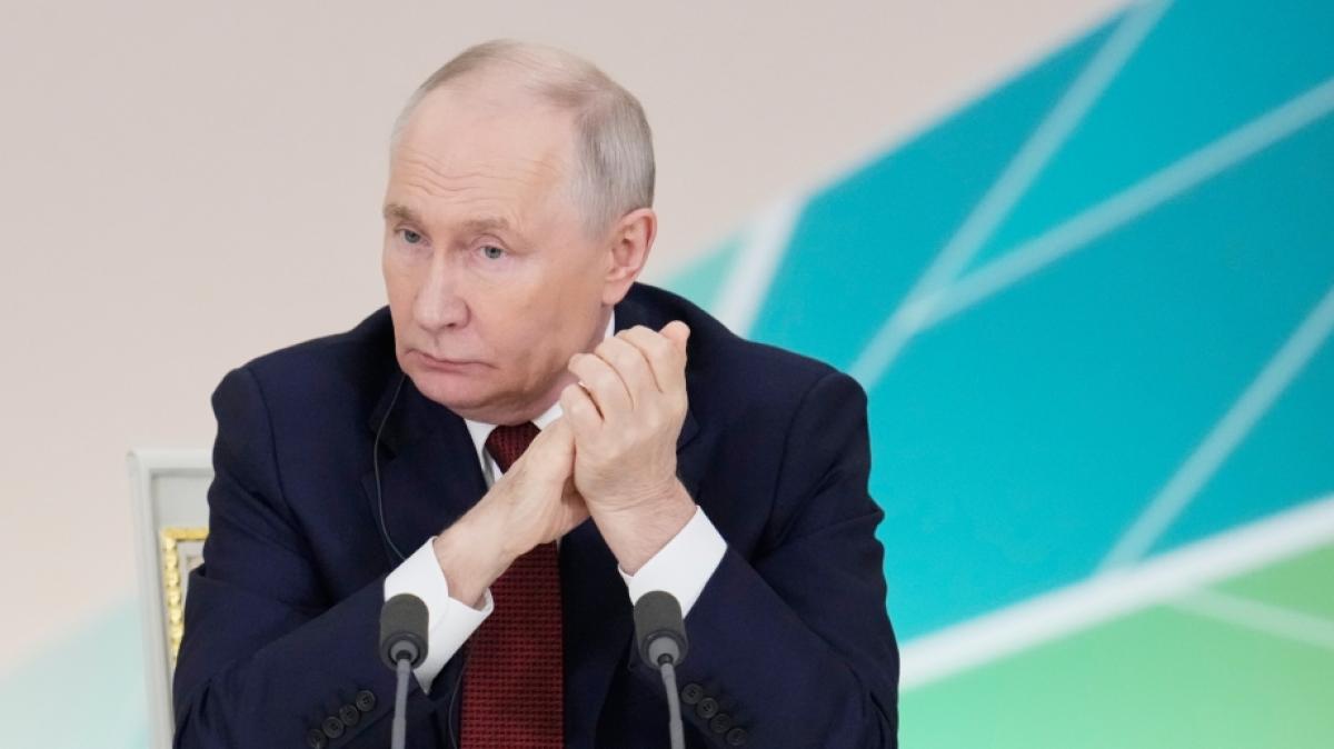 Wladimir Putin hat dem Westen offen mit Krieg gedroht. (Foto)