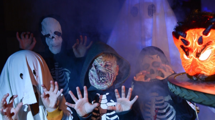 Für viele Kinder sind die Verkleidungen das größte Highlight an Halloween.