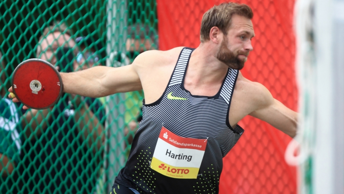Diskuswerfer Robert Harting ist Teilnehmer bei den Olympischen Spielen 2016 in Rio. (Foto)