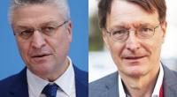 Das RKI in Person des Vorsitzenden von Lothar Wieler (li.) hält die regelmäßigen Pressekonferenzen zur Corona-Pandemie künftig mit dem neuen Gesundheitsminister Karl Lauterbach (re.) ab.