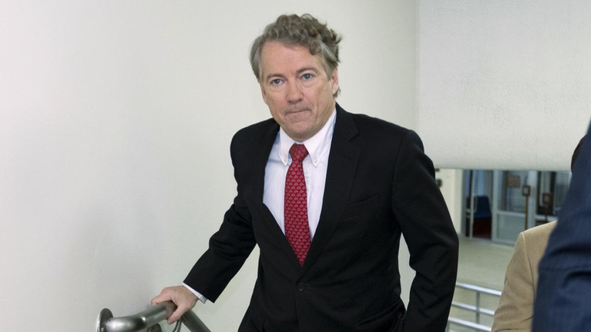 Wurde der republikanische Senator Rand Paul von einem Mittagessen im Rosengarten des Wei&szlig;en Hauses ausgeschlossen? (Foto)