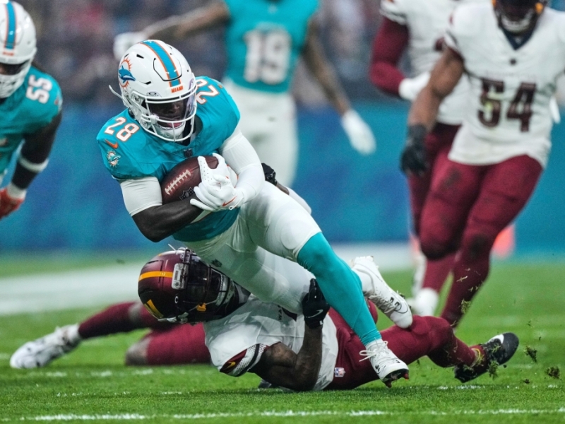 Cincinnati Bengals schlagen Miami Dolphins 24:31: De'Von Achane verliert