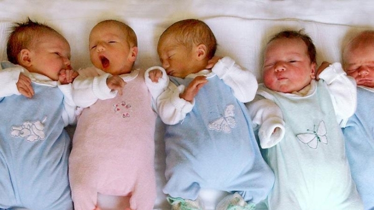Bei diesen Babys war die Haarfarbe noch eine Überraschung.