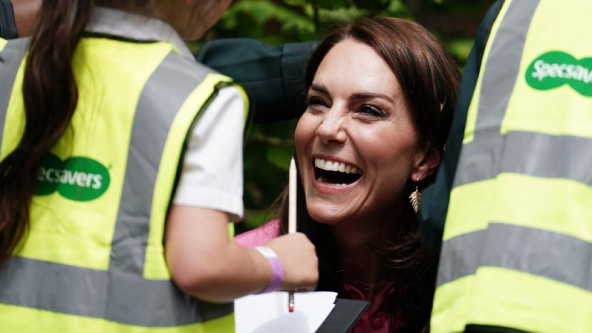 Prinzessin Kate stahl K&ouml;nig Charles mit ihrem Auftritt die Show. (Foto)