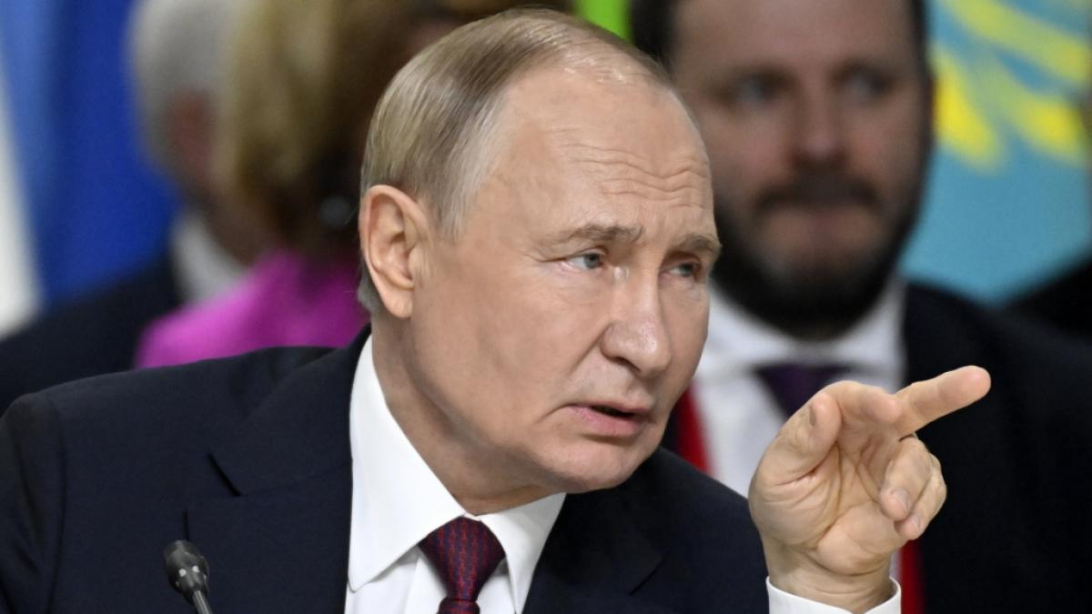 Russlands Machthaber Wladimir Putin hat die russische Presse unter Kontrolle. (Foto)