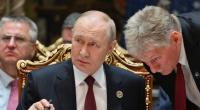Er gilt als sein engster Vertrauter: Kreml-Sprecher Dmitri Peskow warnt im russischen TV vor den Auswirkungen amerikanischer Waffenlieferungen an die Ukraine.