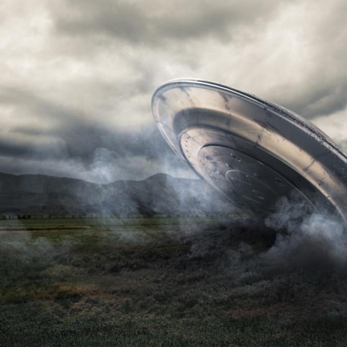 Verschwörungstheoretiker sicher! DIESES Bild zeigt ein abgestürztes Ufo