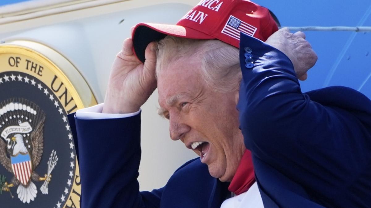 Donald Trumps Tanzeinlagen sind jetzt schon legend&auml;r. (Foto)