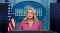 Trump-Sprecherin Karoline Leavitt lieferte sich einen harschen Schlagabtausch mit einer Journalistin.