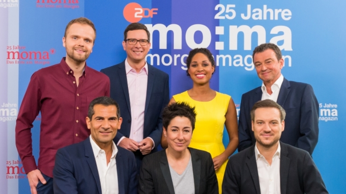 Benjamin St&ouml;we (oben links) ist im "ZDF Morgenmagazin" f&uuml;rs Wetter verantwortlich. (Foto)