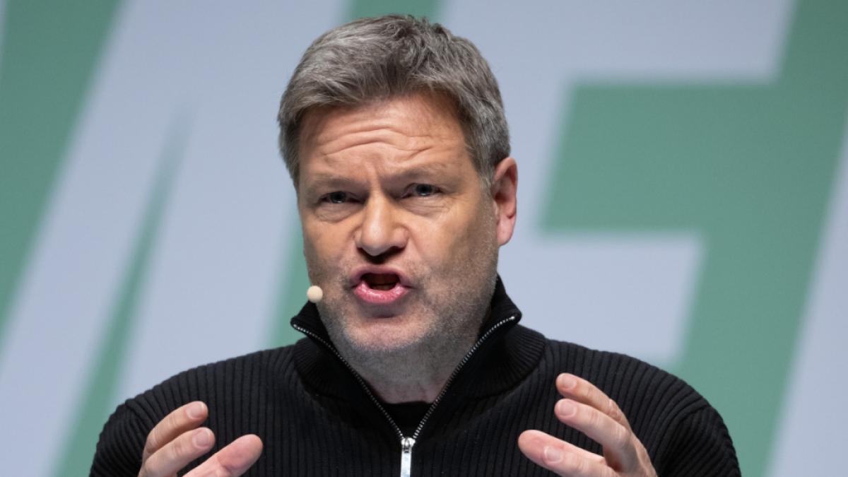 Laut Medien-Berichten bekommt Robert Habeck heftigen Gegenwind aus den eigenen Reihen. (Foto)