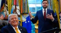 US-Vizepräsident J.D. Vance sorgt mit seinem Augenrollen im Oval Office für Rätselraten.