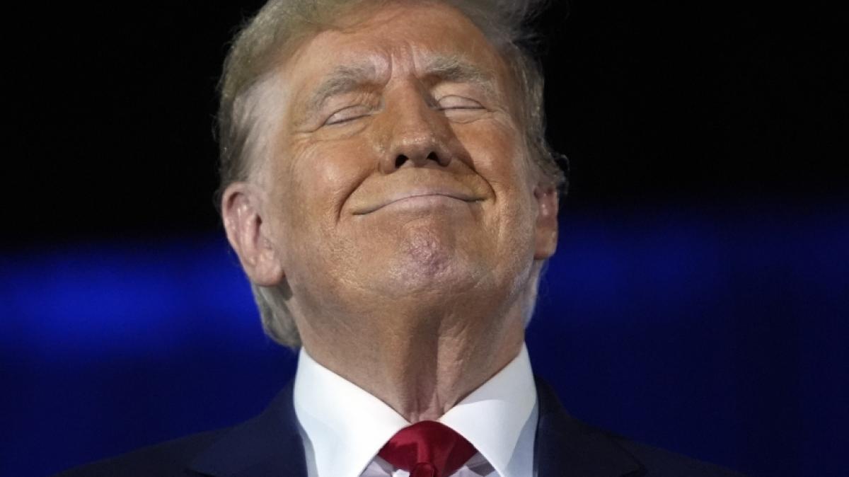 Donald Trump musste in einer aktuellen Wahlumfrage einen R&uuml;ckschlag hinnehmen. (Foto)
