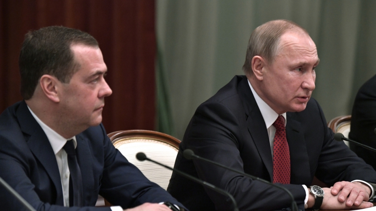 Dmitri Medwedew spricht von Russlands Recht auf einen Atomschlag. (Foto)