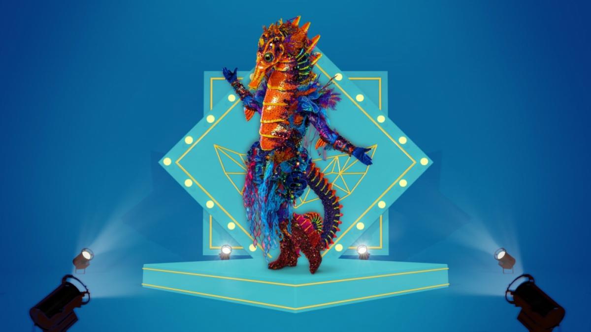 Die erste Maske f&uuml;r die achte Stafel von "The Masked Singer" ist enth&uuml;llt worden. Gestatten: Das Seepferdchen! (Foto)