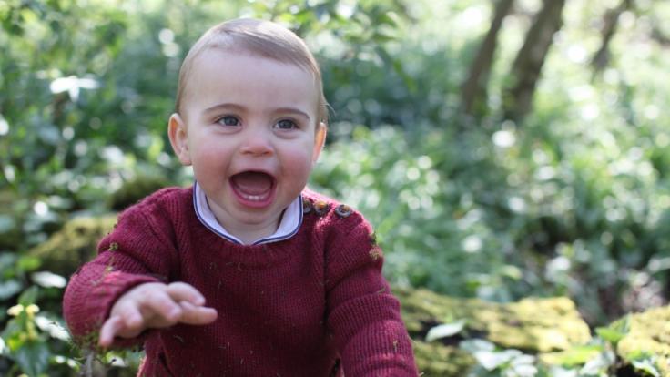 Prinz Louis Anfang April 2019 auf dem Landwohnsitz in der Grafschaft Norfolk.