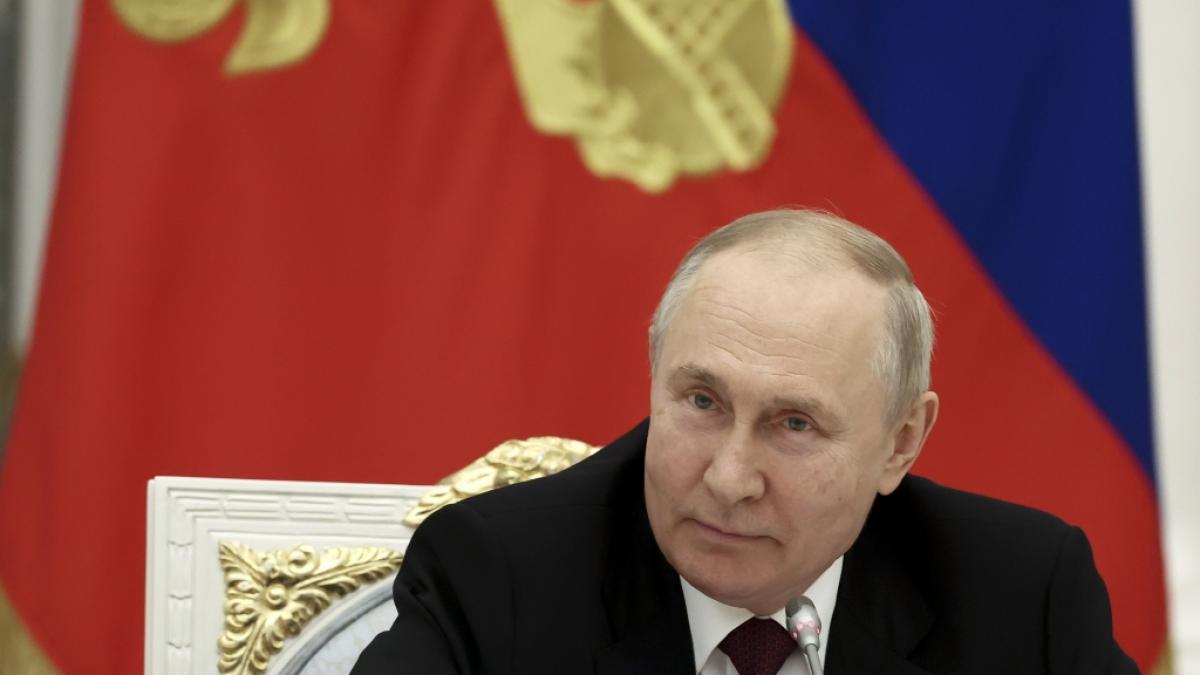 Marschiert Wladimir Putin bald auch in Deutschland ein? Ein russischer Propagandist drohte dies jetzt im kremlfreundlichen Staats-TV an. (Foto)