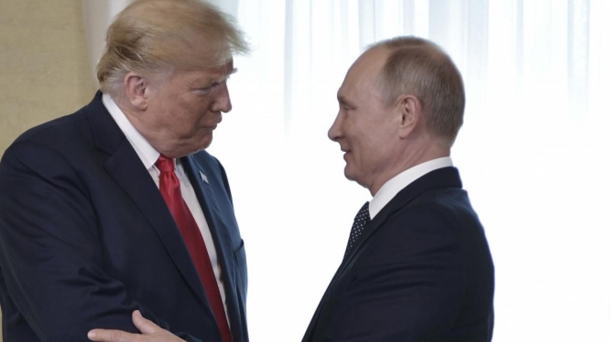 Donald Trump r&uuml;hmt sich immer wieder f&uuml;r sein gutes Verh&auml;ltnis zu Wladimir Putin. (Foto)