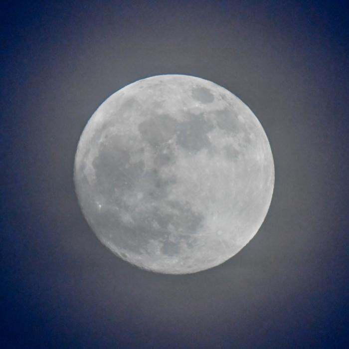 Heute Blauer Supermond am Himmel zu sehen