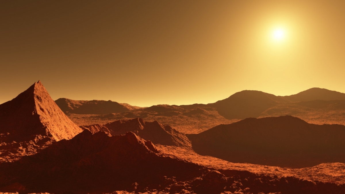 Gibt es etwa doch Leben auf dem Roten Planeten? (Symbolbild) (Foto)