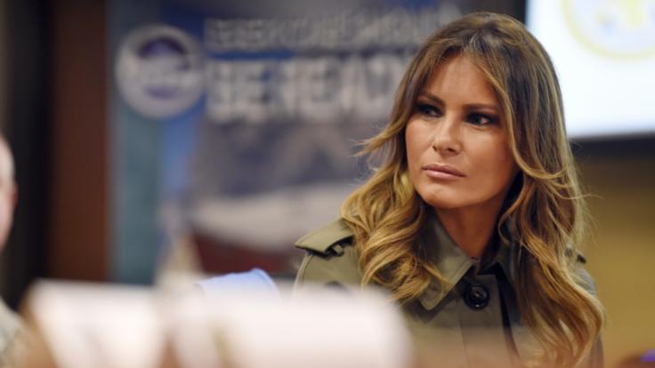 Melania Trump macht sich rar.