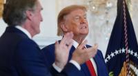 Donald Trumps Lächeln wirkt gequält - ist der Kontrollverlust des US-Präsidenten an allen Fronten der Grund?