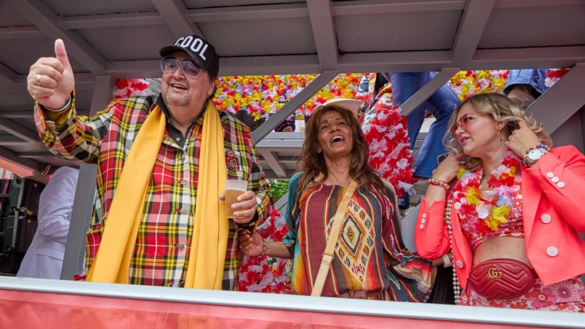Nadja "Naddel" Abd el Farrag ist tot - etwa vor einem Jahr feierte sie noch beim "Schlagermove" in Hamburg. (Foto)