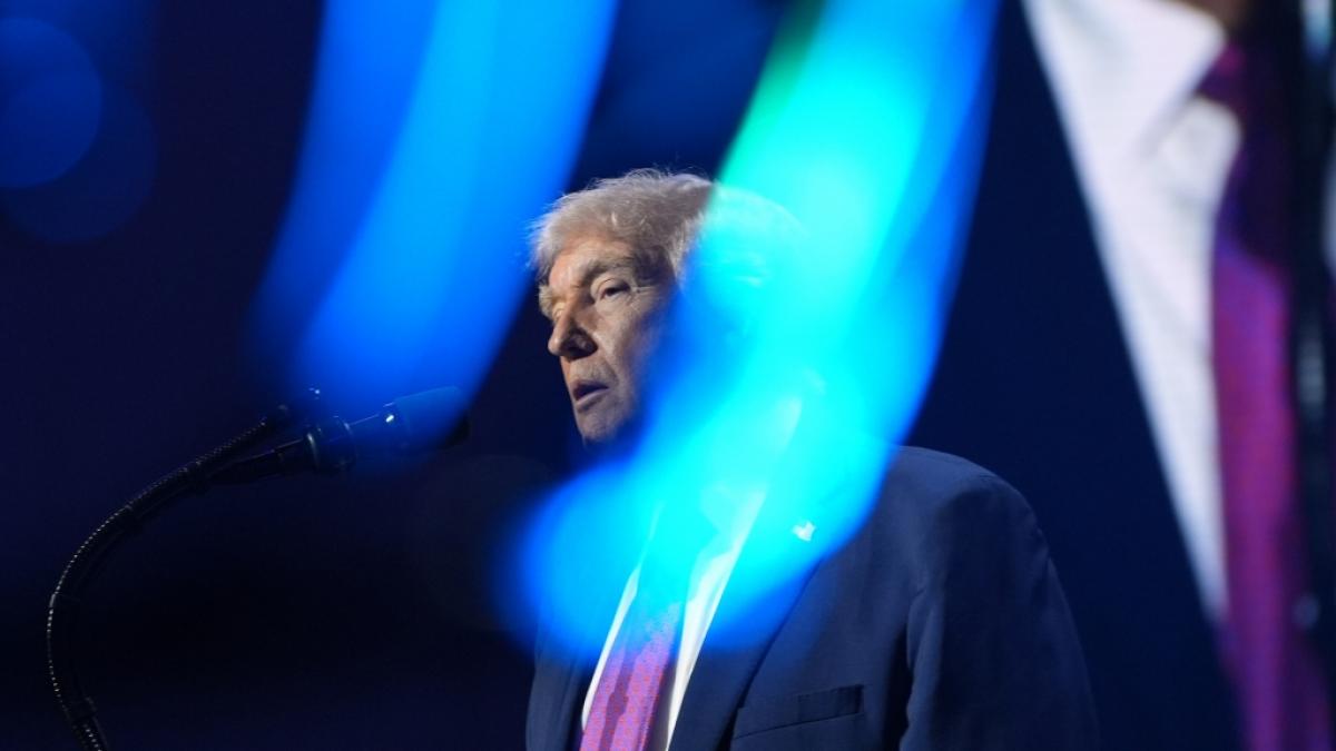 US-Pr&auml;sident Donald Trump hat schlechtere Zustimmungswerte als sein Vorg&auml;nger Joe Biden. (Foto)