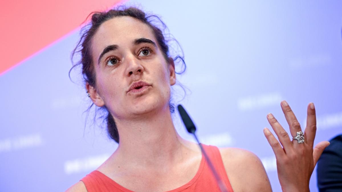 Carola Rackete, Umwelt- und Fl&uuml;chtlingsaktivistin, wird von der Linken als Kandidatin f&uuml;r die Europawahl 2024 vorgeschlagen. (Foto)