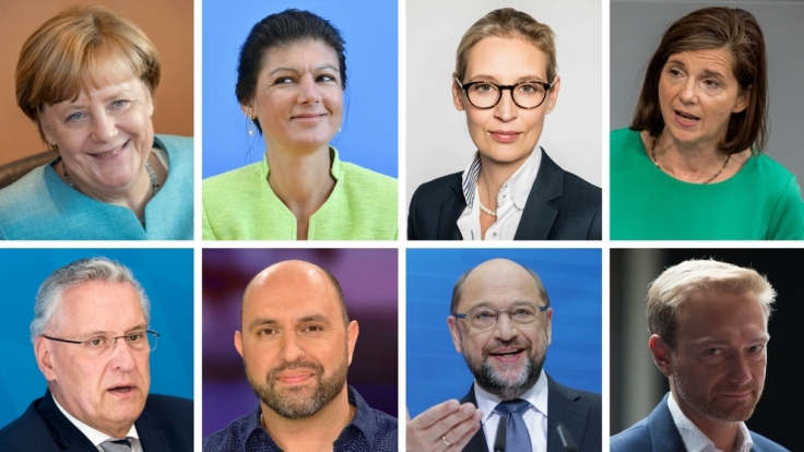 Bundestagswahl 2017: So beliebt sind die Kanzlerkandidaten im Netz