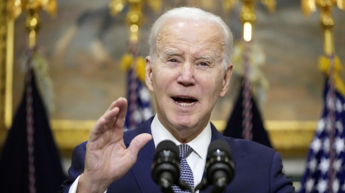 Joe Biden plauderte ein brisantes Geheimnis aus. (Foto)