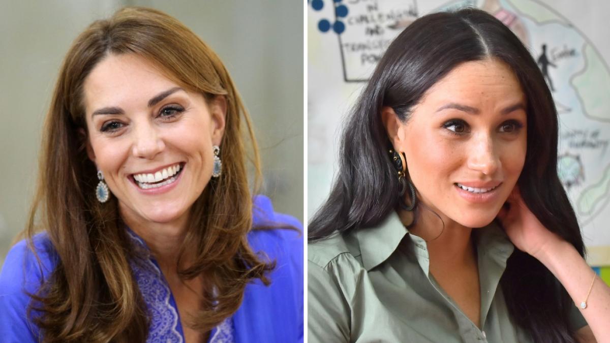 Prinzessin Kate ist deutlich beliebter bei den Briten als Meghan Markle. (Foto)