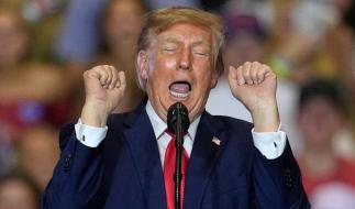 Donald Trump sorgte bei seiner Wahlkampfrede in Pendleton, South Carolina, für reichlich Irritationen.