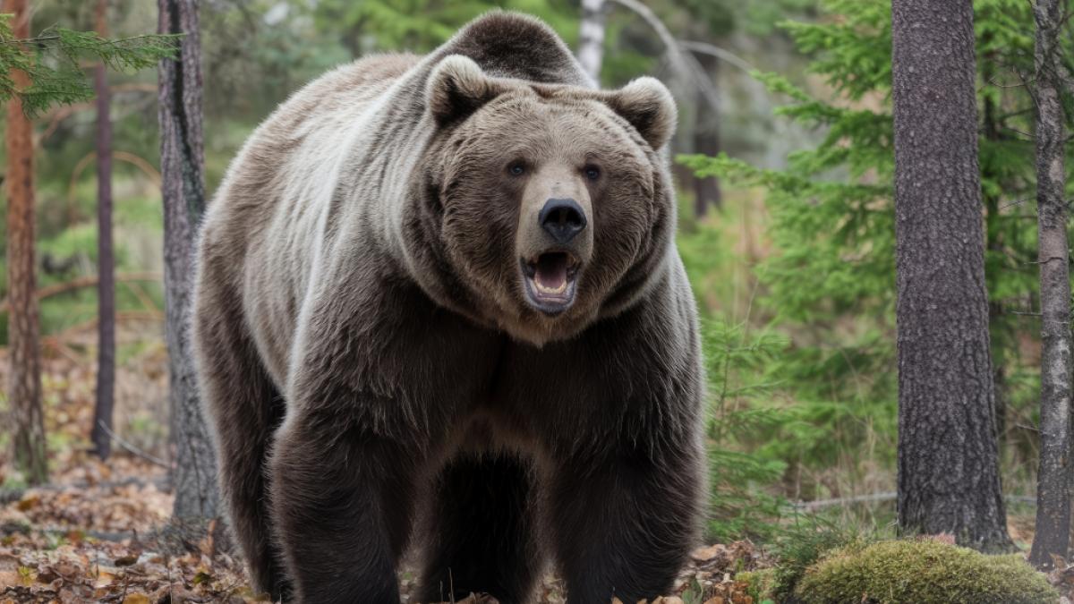 Wanderer wurden in Griechenland im Wald nahe einer Klippe von einem Braunb&auml;ren angegriffen. Nur einer von ihnen &uuml;berlebte die B&auml;ren-Attacke (Symbolbild). (Foto)