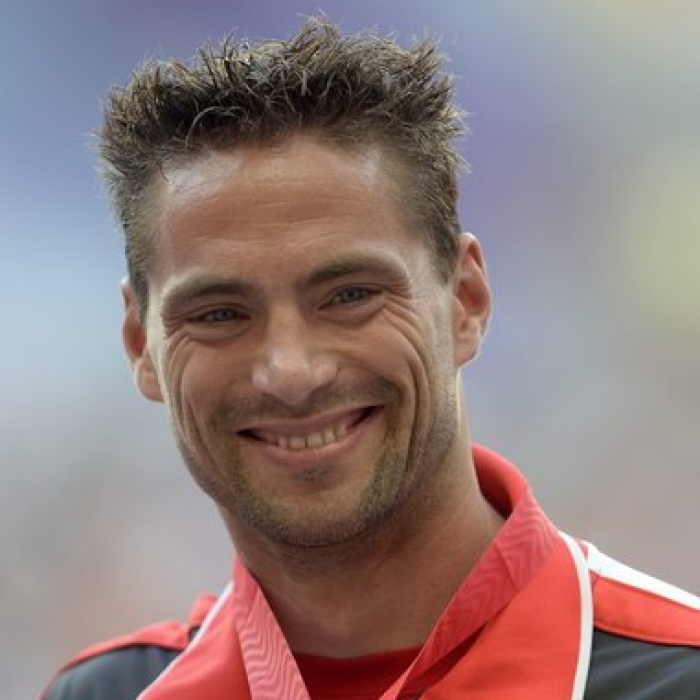 Stabhochspringer Björn Otto gewann 2013 Bronze bei den Weltmeisterschaften in Moskau.