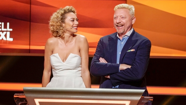 Auch Lilly und Boris Becker schauen beim