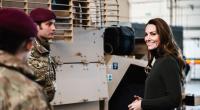 Herzogin Kate besuchte eine Militärübung.
