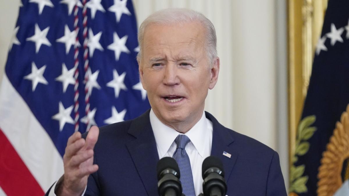 Joe Biden versuchte das US-Volk zu beruhigen. (Foto)