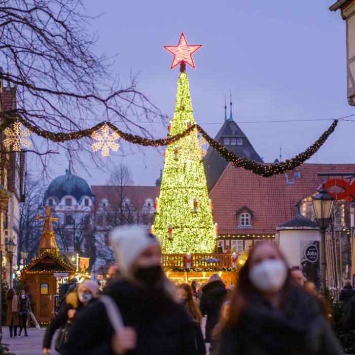 Maskenpflicht oder 2G? Welche Corona-Regeln gelten auf dem Weihnachtsmarkt?