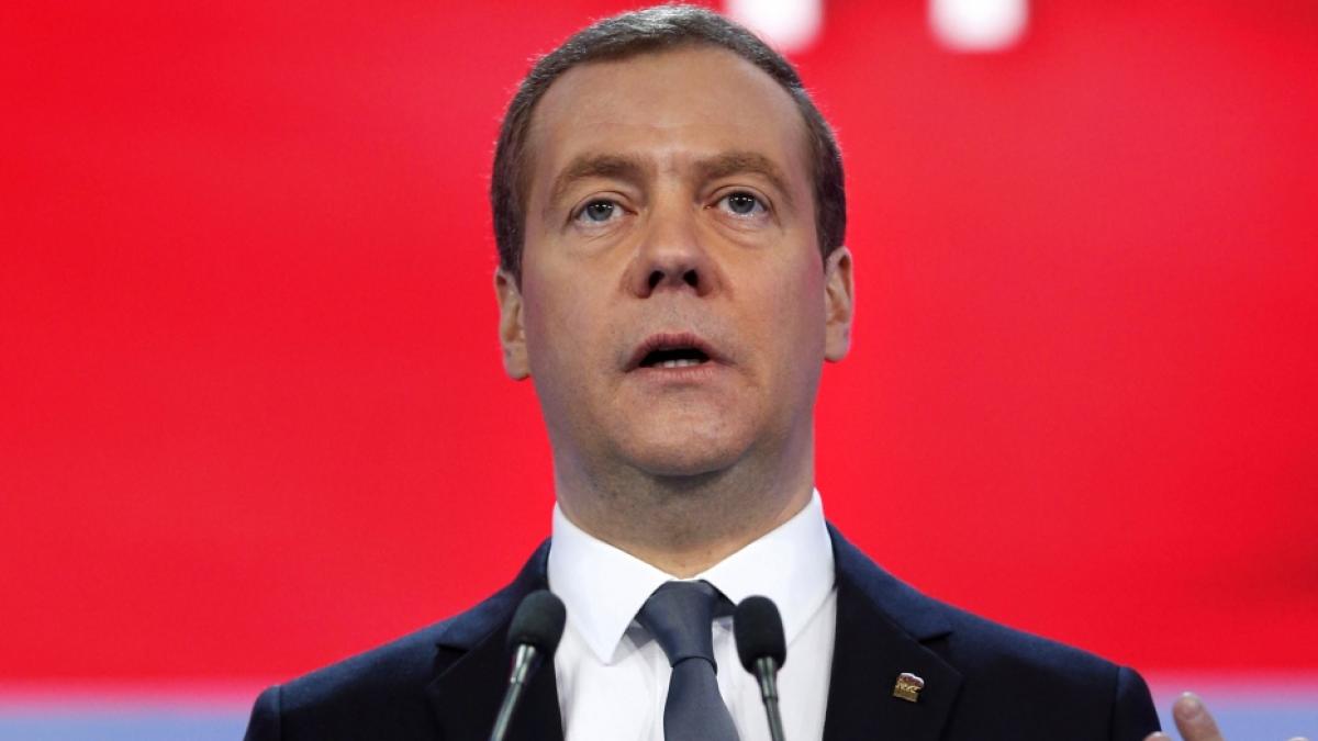 Dmitri Medwedew kann &uuml;ber Donald Trumps Drohung, Russland angreifen zu wollen, nur lachen. (Foto)
