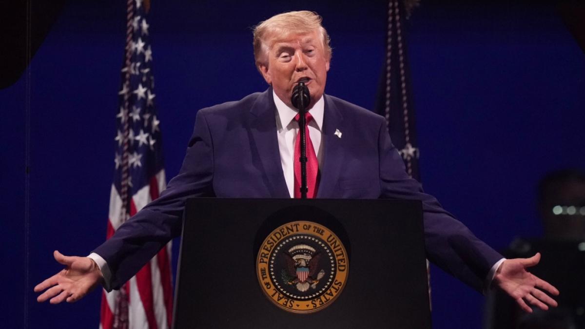 Mit seiner umstrittenen "Freedom Fuel"-Initiative hat sich Donald Trump keinen Gefallen getan. (Foto)