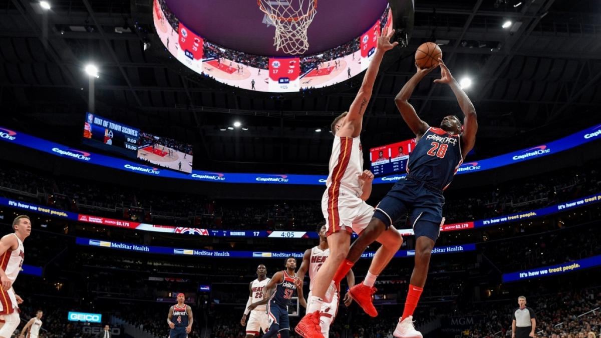 Die Washington Wizards spielen gegen Miami Heat am 30.12.2019. (Symbolbild) (Foto)