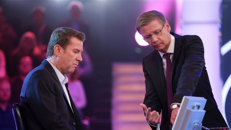 Günther Jauch: Er war plötzlich nur noch Zuschauer.