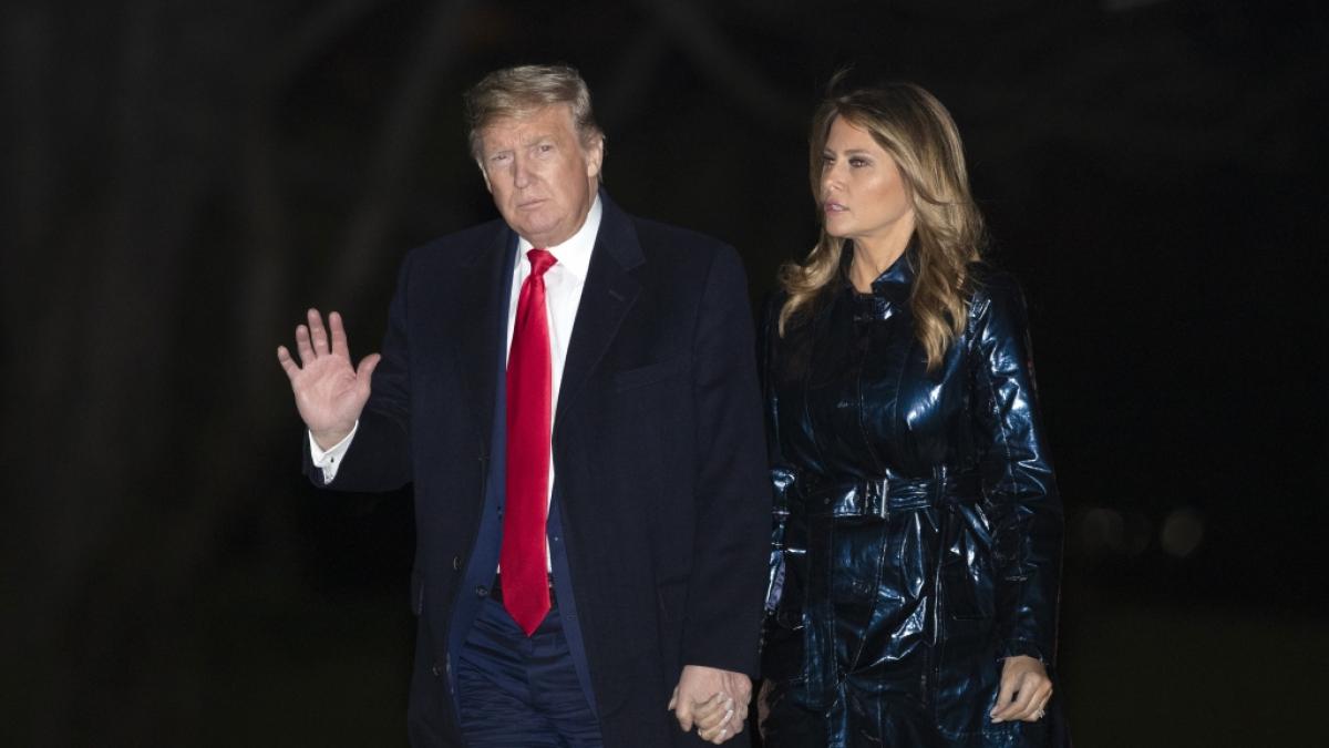 Donald Trump hat eine eigenartige Art, seine Liebe zu seiner Ehefrau Melania auszudr&uuml;cken. (Foto)