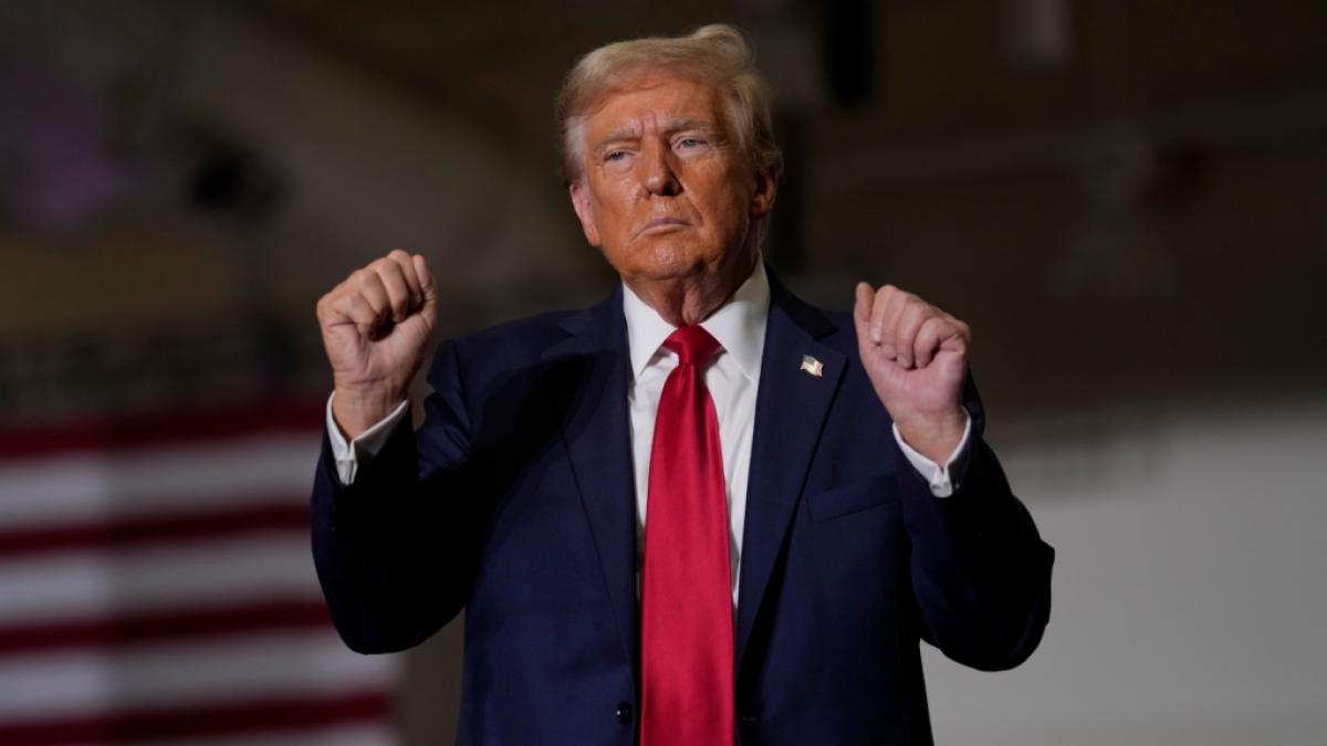 Donald Trump servierte seinen Anh&auml;ngern bei einem Wahlkampfauftritt in Pennsylvania einen Wortsalat, der selbst eingefleischte Fans verwirrte. (Foto)