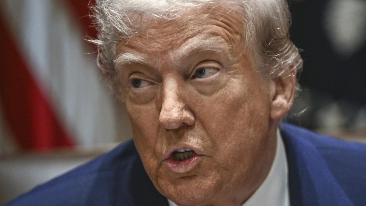 Donald Trump zeigt nach seinem Zoll-R&uuml;ckzieher Schw&auml;che. (Foto)