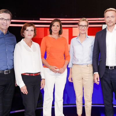 Christian Lindner (FDP) von Alice Weidel (AfD) angeflirtet
