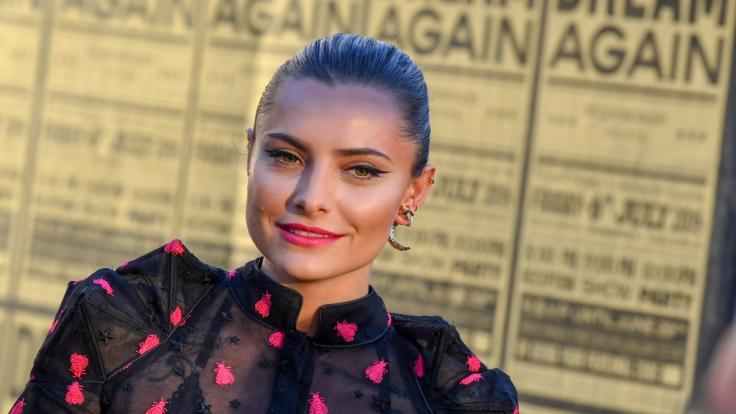 Sophia Thomalla bei der Präsentation von Michael Michalskys Modelabel Michalsky bei der Stylenite im Berliner Tempodrom.