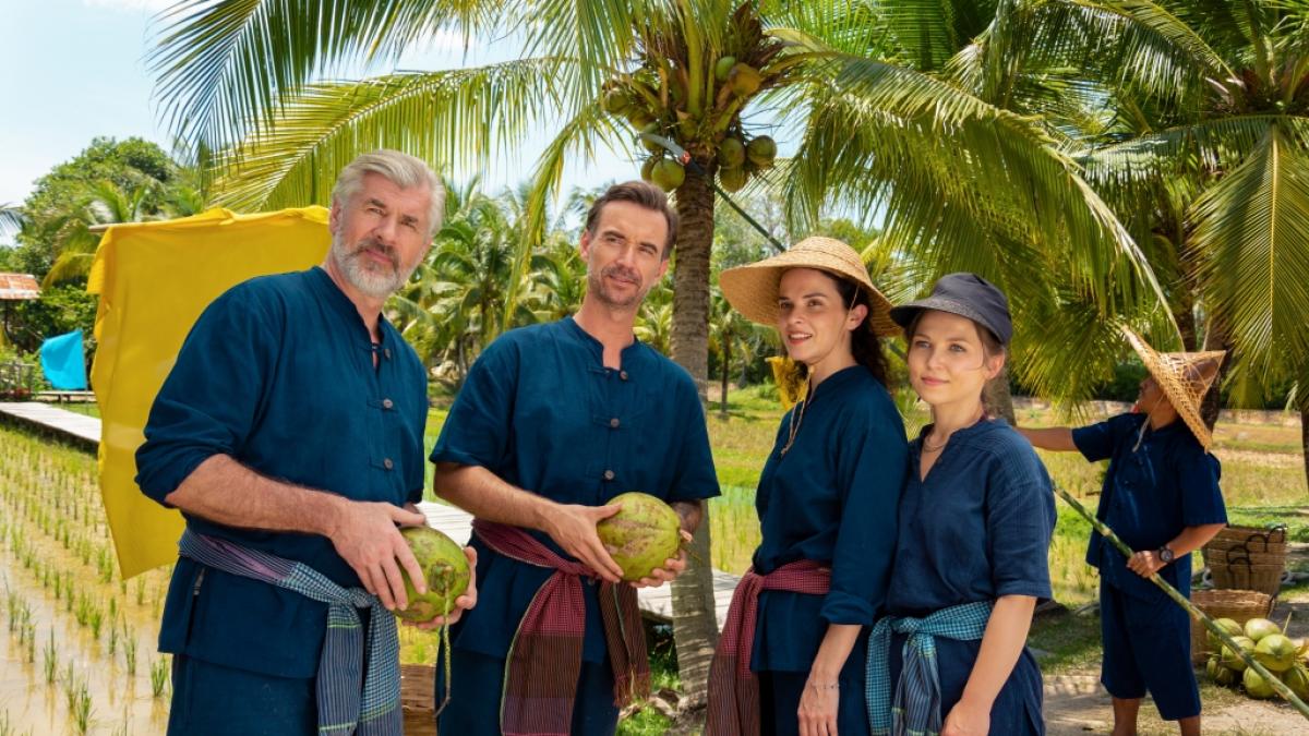 In der aktuellen "Traumschiff"-Folge ging es f&uuml;r Florian Silbereisen und seine Kollegen nach Thailand. (Foto)