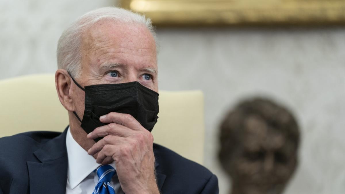 Joe Biden muss sich hasserf&uuml;llte Ges&auml;nge bei der College-Football-Saison gefallen lassen. (Foto)